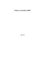 Practice Reports 'Projekts "Andrejdiena 2008"', 1.