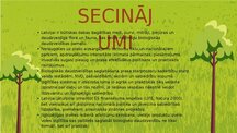 Presentations 'Bioloģiskā daudzveidība Latvijā', 9.