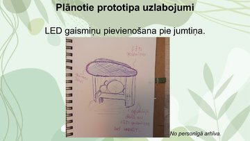 Presentations 'Projekta darba prezentācija - soliņš ar jumtiņu', 18.