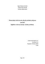 Research Papers 'Izglītības reforma Latvijā - sociāla problēma', 1.