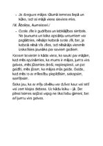 Essays 'Māju nozīme latviešu dzīvē', 2.