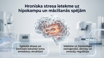 Presentations 'Hroniska stresa ietekme uz hipokampu un mācīšanās spējām', 1.