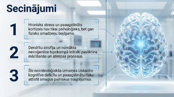 Presentations 'Hroniska stresa ietekme uz hipokampu un mācīšanās spējām', 14.