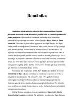 Essays 'Romānika Latvijā', 1.