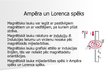 Presentations 'Ampēra un Lorenca spēks', 2.