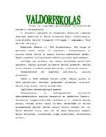 Research Papers 'Valdorfskolas', 1.