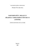 Research Papers 'Partnerpilsētu - Melles un Jēkabpils - sadraudzības vēsture un attīstība', 4.