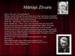 Presentations 'Mārtiņš Zīverts "Minhauzena precības"', 3.