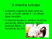 Presentations 'Vitamīni un minerālvielas', 6.