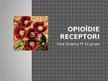 Presentations 'Opioīdie receptori', 1.