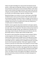 Essays 'Are People Reading Enough Books Nowadays?', 1.