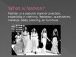 Presentations 'Fashion Trends', 3.