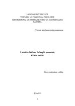 Research Papers 'Salaspils nometne', 1.