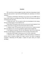 Research Papers 'TCP protokols', 3.