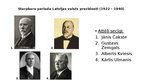 Presentations 'Zināmākās personas Latvijas vēsturē laika posmā no 13. gs. līdz 21. gs. sākumam', 9.