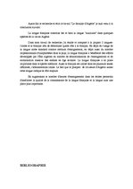 Research Papers 'Le Francais en Algerie', 14.