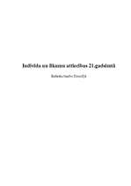 Research Papers 'Indivīda un likumu attiecības 21.gadsimtā', 1.