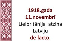 Presentations 'Latvijas ceļš uz neatkarību', 14.