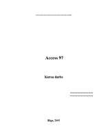 Research Papers 'Access 97', 1.