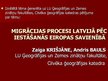 Samples 'Ģeogrāfiska pētījuma modelis. Latvijas iedzīvotāju emigrācija uz Rietumeiropu pē', 16.