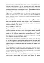 Essays 'The benefits of daily exercise', 2.