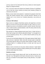 Essays 'The benefits of daily exercise', 5.