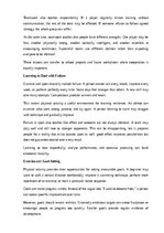 Essays 'The benefits of daily exercise', 8.