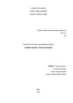 Research Papers 'Sociālais kapitāls Latvijā un Igaunijā', 1.