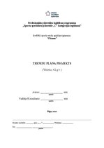 Research Papers 'Treniņu plāna projekts (FITNESS)', 1.