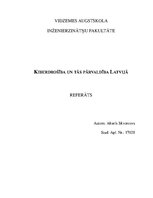 Research Papers 'Kiberdrošība un tās pārvaldība Latvijā', 1.
