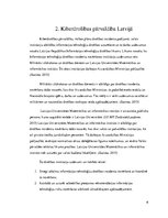Research Papers 'Kiberdrošība un tās pārvaldība Latvijā', 6.