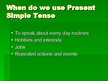 Presentations 'Present Simple Tense', 7.