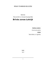 Research Papers 'Brīvās zonas Latvijā', 1.