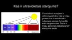 Presentations 'Ultravioletais starojums un veselība', 2.