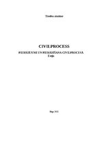 Essays 'Pierādījumi un pierādīšana civilprocesā', 1.