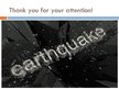 Presentations 'Earthquakes', 10.