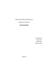 Practice Reports 'Datortomogrāfija', 1.