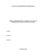 Research Papers 'Ķīmija lauksaimniecībai – nozares stāvoklis un perspektīvas Latvijā un mana viet', 2.