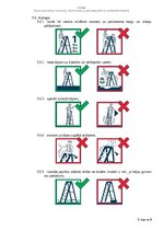 Summaries, Notes 'Darba aizsardzības instrukcija veicot darbus uz pārvietojamām un saliekamām kāpn', 5.