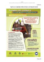 Summaries, Notes 'Darba aizsardzības instrukcija veicot darbus uz pārvietojamām un saliekamām kāpn', 8.