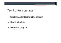 Research Papers 'Latvijas reģionālo augstskolu vizuālās identitātes elementu saistība ar studentu', 65.