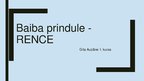 Presentations 'Baiba Prindule', 1.