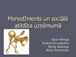 Presentations 'Menedžments un sociālā atildība uzņēmumā', 2.
