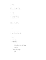 Samples 'Masīvi un to pielietojums', 6.