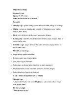 Summaries, Notes 'Miķeļdienas svētku scenārijs pirmsskolas vecuma bērniem', 1.