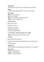 Summaries, Notes 'Miķeļdienas svētku scenārijs pirmsskolas vecuma bērniem', 4.