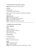 Summaries, Notes 'Miķeļdienas svētku scenārijs pirmsskolas vecuma bērniem', 7.