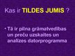 Presentations 'Grāmatvedības programmas "Tildes Jumis" raksturojums slaida formā', 2.