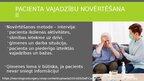 Presentations 'Pacientu pašaprūpes veicināšana', 11.