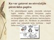 Presentations 'Papīrs, kartons un makulatūra', 6.